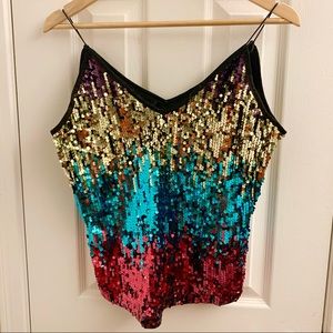 Sequin Sparkle Top